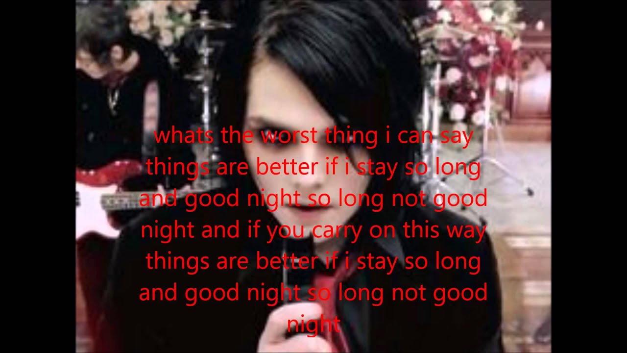 helena my chemical romance lyrics - YouTube