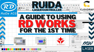 [03] Ruida - Using RD Works for the 1st Time