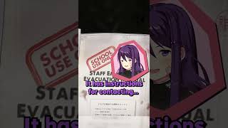 Dokis Survive the Zombie Apocalypse Out of Context 4🧁(DDLC Voiced Animation) #ddlc #shorts