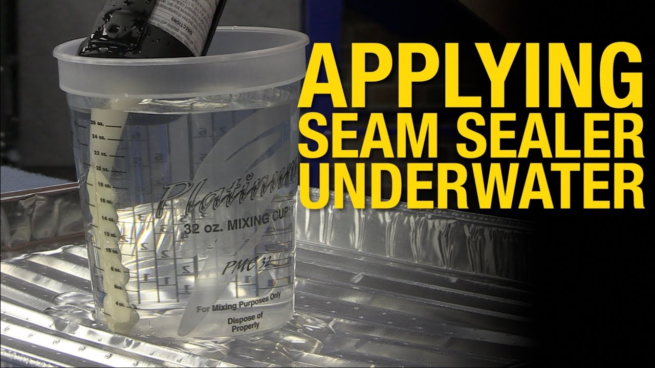 Seam Sealer Underwater Test How Well Does Eastwood Seam Sealers Work