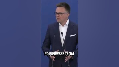 Hołownia o niepewności wokół zaprzysiężenia Karola Nawrockiego