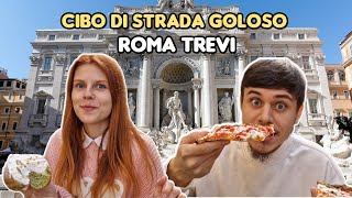 Cibo di strada goloso ROMA TREVI (con qualche turistata🥲)