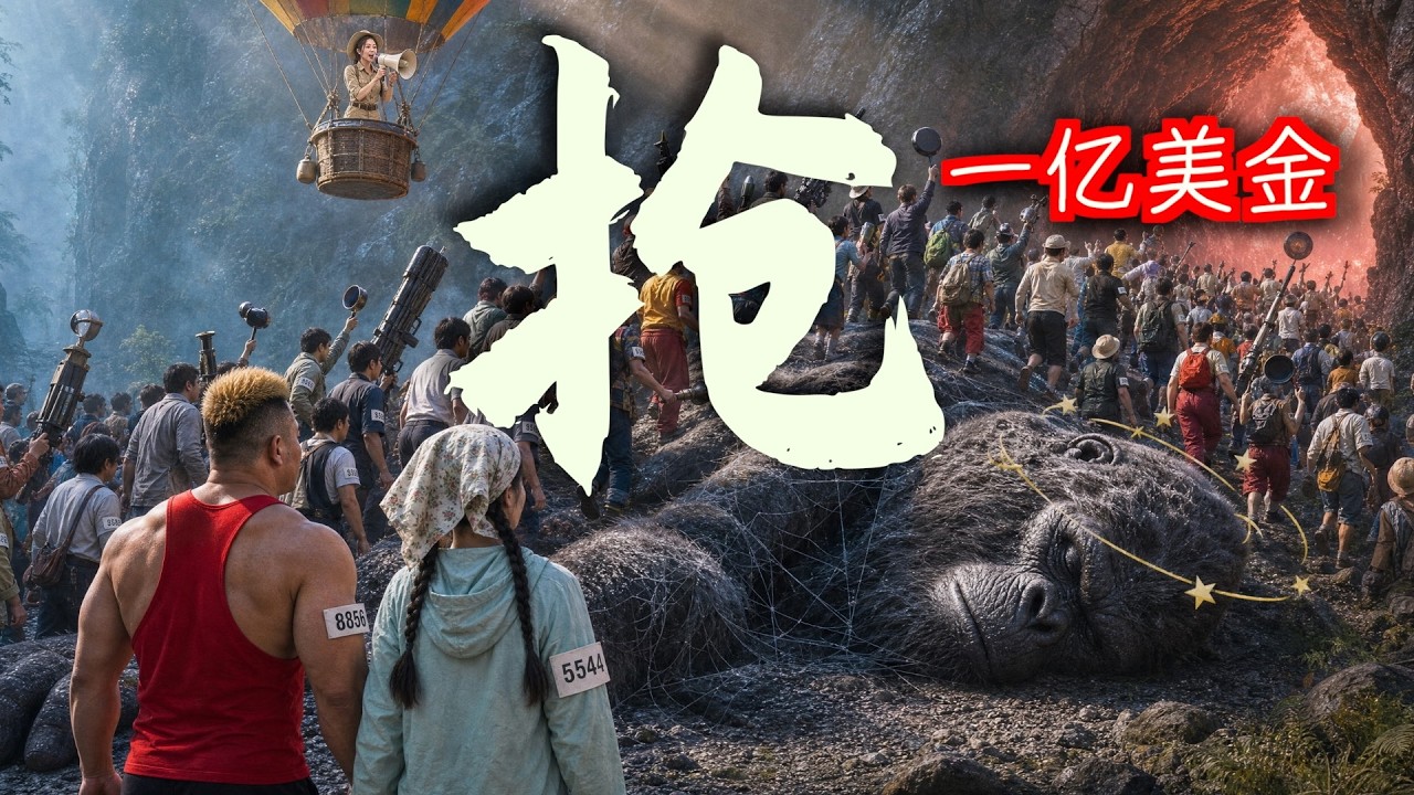 我把10000人放到亚马逊神兽谷,谁命硬谁拿走一亿美金!耗时33天用Claude Fable5打造的终极生存挑战巨作!! #MrBeast 野兽先生 @MrBeast #claudefable5