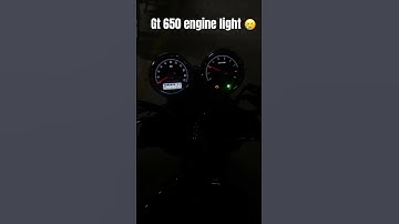 New Gt650 2025 engine light | MIL light | 🥲 #gt650cc #gt650twin #automobile