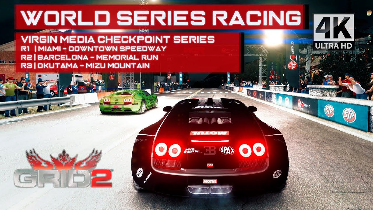 GRID 2 Gameplay | PC | 4K 60FPS | World Series Racing | Virgin Media ...