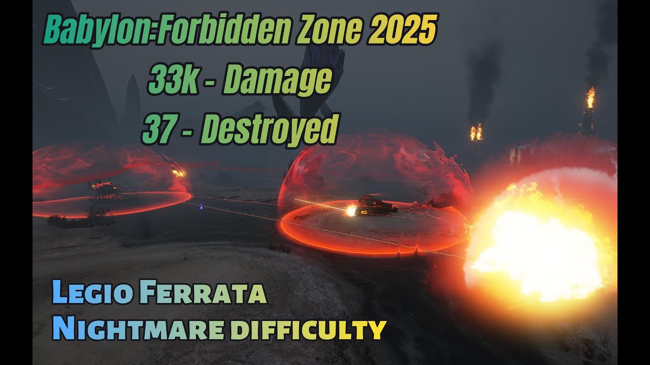 Defeating the Deadly Double || Babylon: Forbidden Zone 2025 nightmare || World of Tanks Mirny-13