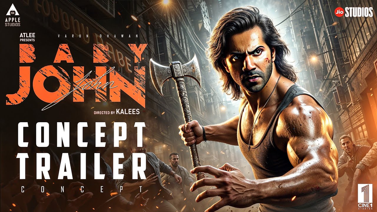 Baby John | Concept Trailer | Varun Dhawan | Jackie Shroff | Atlee | Salman Khan | Wamiqa | 2024