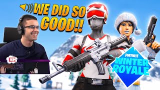 How we placed TOP 300 in the WORLD in Fortnite Winter Royale!
