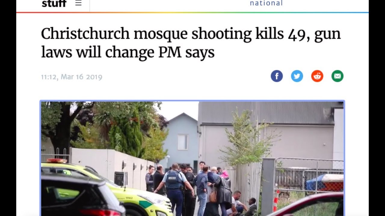 Right Place Wrong Time / Christchurch shooting day on March 15th