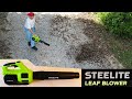 Best LEAF Blower STEELITE DG010-1 battery powered Top Rated