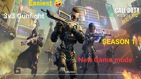 COD Mobile - 3v3 Gunfight !! New Game mode