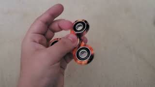 rolling my fidget spinner