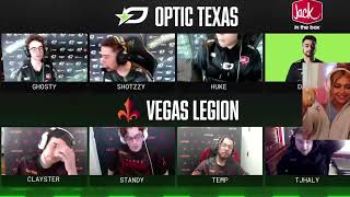 Dashy's Girlfriend Reacts to Optic Beating Vegas Legion