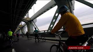 Biking Over The Verrazzano Bridge