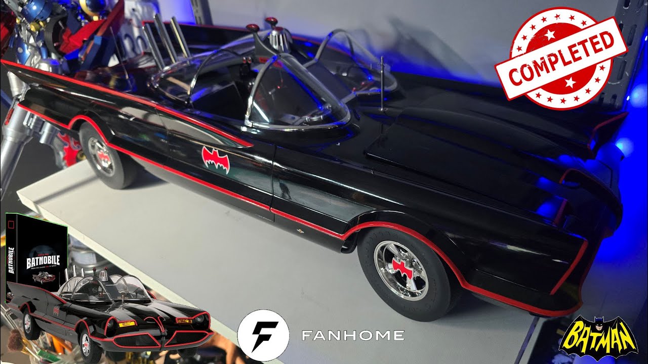 Build the 1:8 Scale 1966 Batmobile - Pack 21 - Stages 114-120