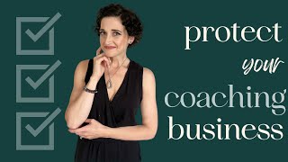 Protect Your Coaching Business: Essential Legal Checklist for Coaches | The Legal Apothecary by The Legal Apothecary 181 views 11 months ago 4 minutes, 26 seconds