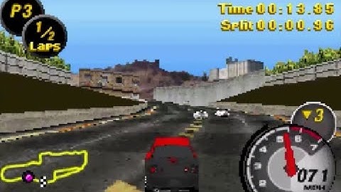 NFS Most Wanted GBA - Part 22 - Race #17 - Exchange District (Circuit)