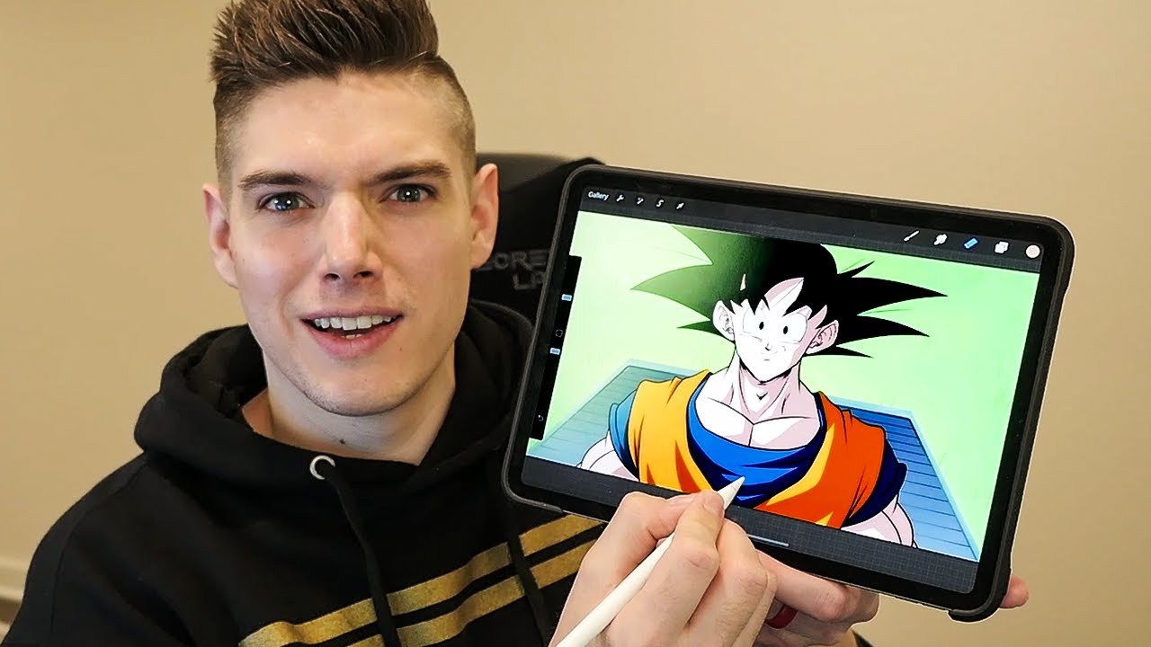 S Goku, Pintura por Nanoab