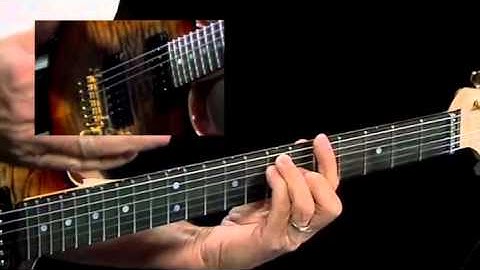 CAGED Modes - #4 A Form Ionian - Guitar Lesson - Brad Carlton