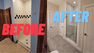 Before and After Bathroom Remodel