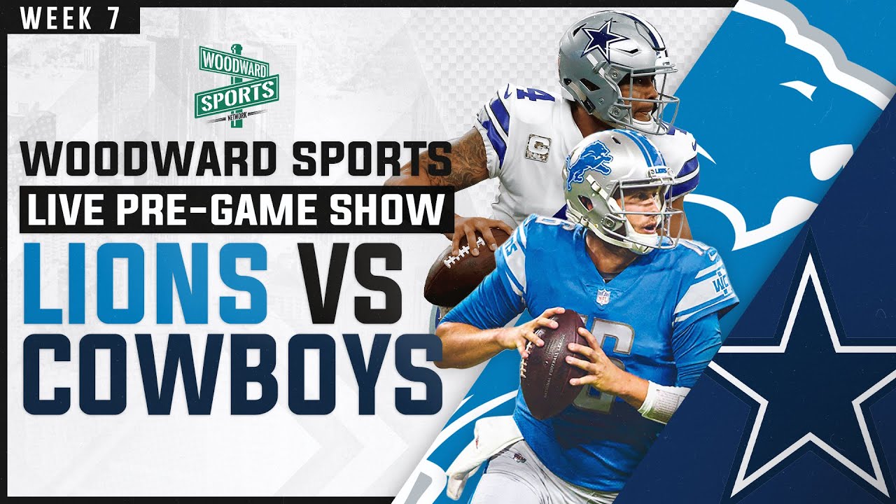 Detroit Lions vs Dallas Cowboys LIVE Pregame Show