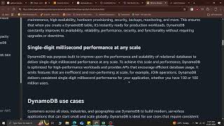 AWS DynamoDB, create table, add data, scan vs query, add use sort key part-1