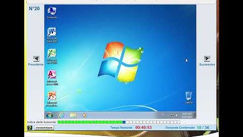 Simulazione ICDL / nuova ECDL - Modulo Word processing n° 4
