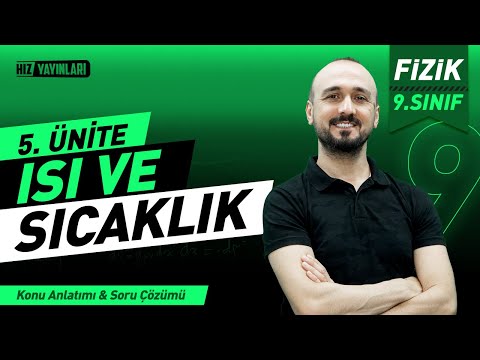 9. Sınıf Fizik 5.Ünite: Isı ve Sıcaklık | Celal Akar | Lightboard ile Ders 18