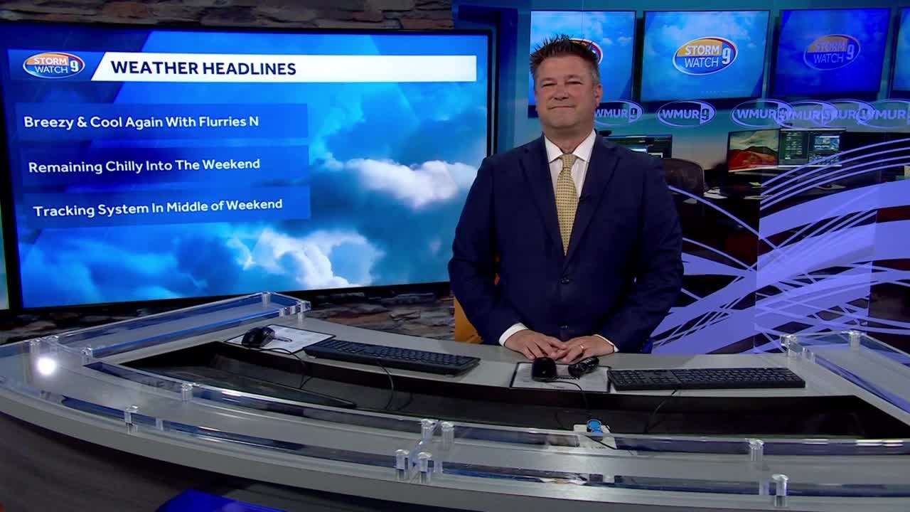 Video: Cool day before rain, wintry mix this weekend - YouTube