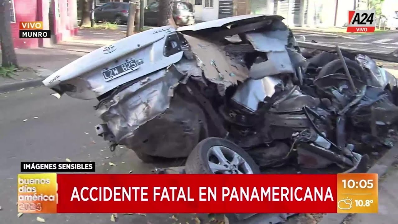 Accidente en Panamericana: madre e hija, las víctimas del choque que destrozó a una familia