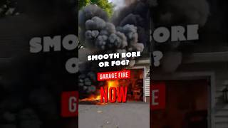 🚨 Raging Garage Fire - What's the Best Nozzle to Use? #firefighting #firefighter