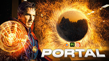 Dr Strange Portal VFX Breakdown - Side FX Houdini