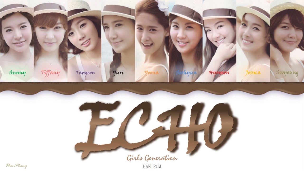 Echo — Girls Generation 소녀시대 Snsd Lyrics Youtube