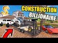 FARMING SIMULATOR 2017 | BILLIONAIRE DIRT CONSTRUCTION PROJECT & NEW BOBCAT SKID LOADER , F-450