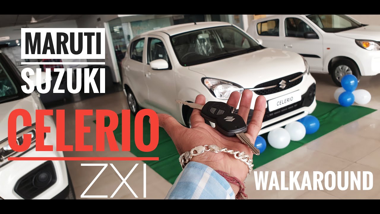 NEW MARUTI CELERIO WALKAROUND VIDEO| CELERIO ZXI VARIANT| VALUE FOR MONEY? 