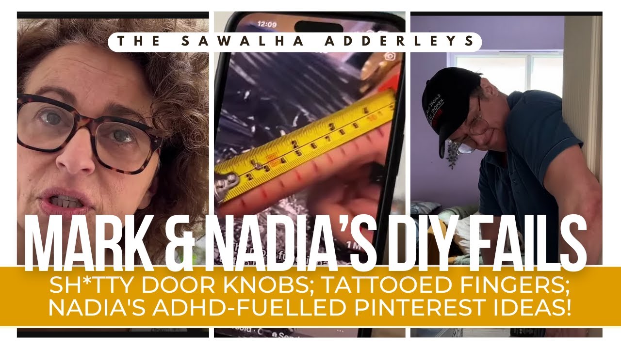 ПРОВАЛЫ НАДИ И МАРКА В САМОДЕЛКАХ: ОТСТОЙНЫЕ ДВЕРНЫЕ РУЧКИ; ПАЛЬЦЫ С ТАТУИРОВКАМИ; ИДЕИ НАДИ В Pi...