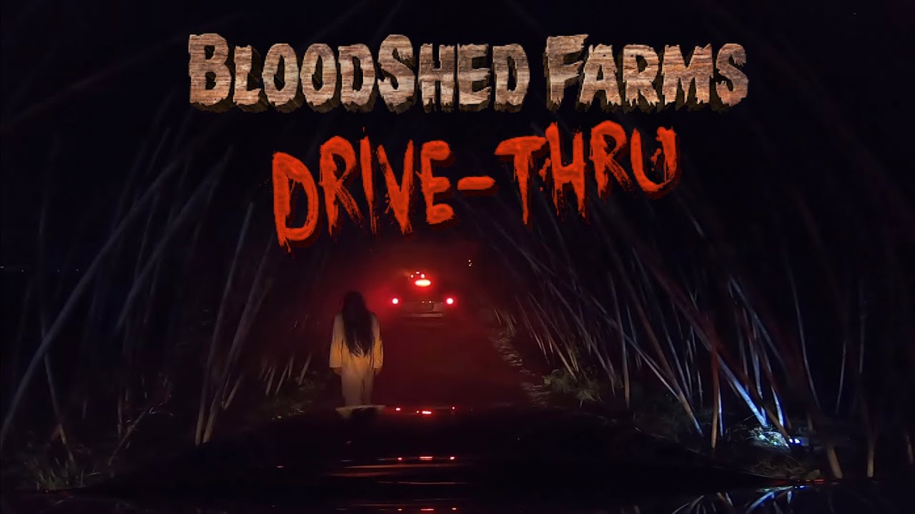 BLOODSHED FARMS HAUNTED DRIVE THRU 2021! (Scarier Than Ever!) YouTube