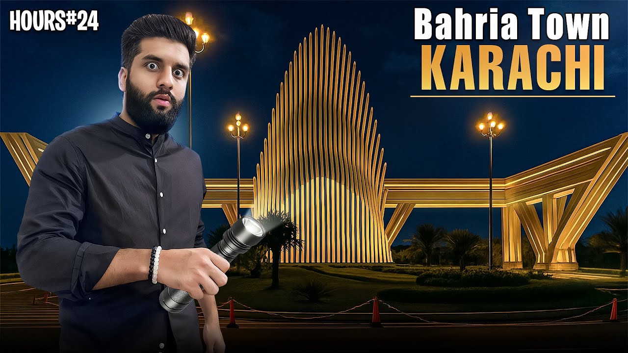 Surviving 24 Hours In Bahria Town Karachi - GONE WRONG !!