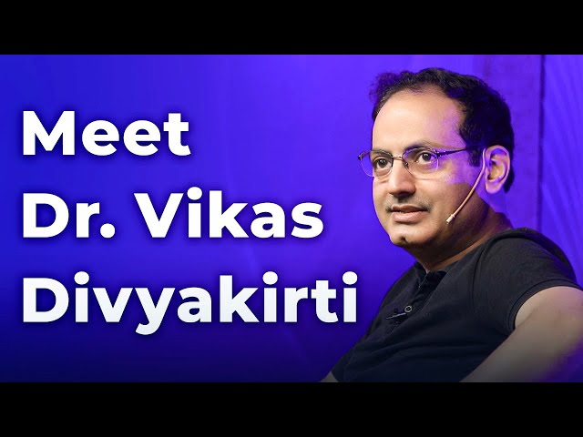 Meet Dr. Vikas Divyakirti | Episode 50 class=