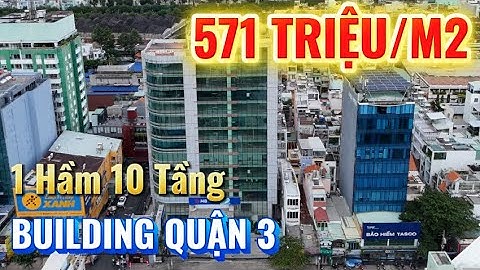 BÁN TÒA NHÀ MẶT TIỀN QUẬN 3   BỀ NGANG 12M CÁCH MẠNG THÁNG 8, LÝ THƯỜNG KIỆT, CV LÊ THỊ RIÊNG 1