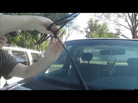 How To Replace Windshield Wipers On A Ford F150 - YouTube