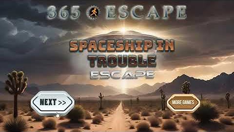 Spaceship in Trouble Escape