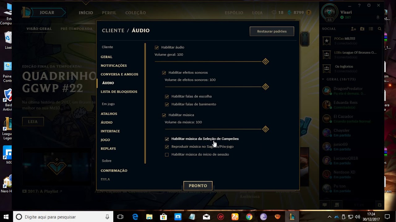 LIMPEZA DO CLIENTE: Recapitulação de 2020 e Futuro - League of Legends