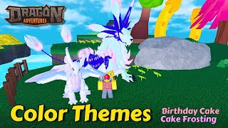 Trying to get Color Themes in Dragons Adventures Roblox using only Color Potions