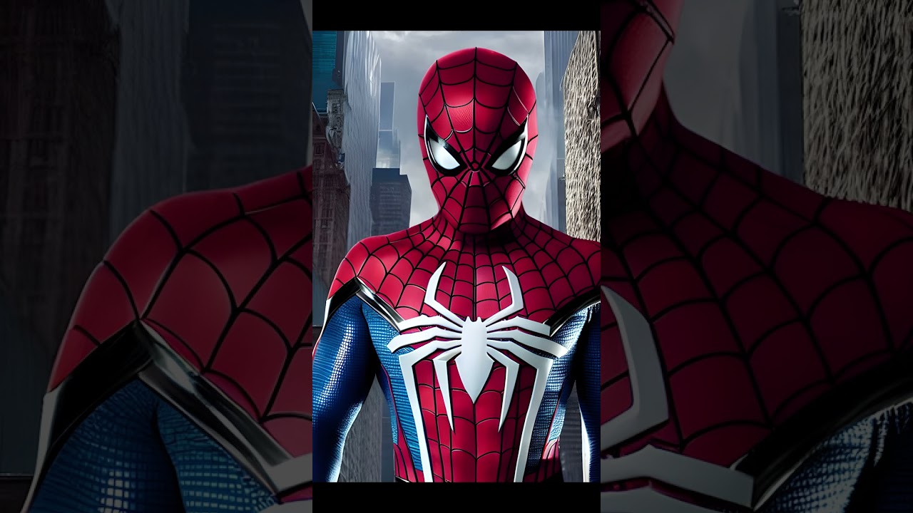 Spider-man by Stable Diffusion #shorts