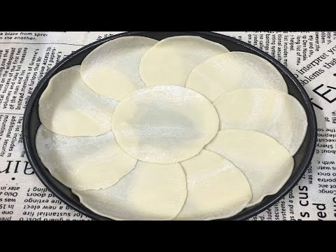 饺子皮别再一个一个擀了，只需一个塑料瓶，一分钟做60个，超快