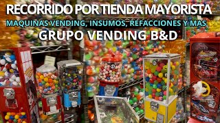 Maquinas vending | Chicleras, insumos y mas |Recorrido por la bodega mayorista de GRUPO VENDING B&D