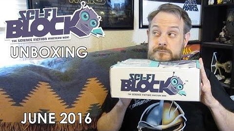 Sci-fi Block Unboxing June 2016