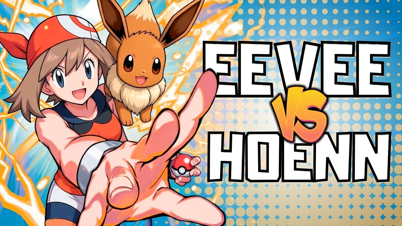 E se o EEVEE fosse o INICIAL? Como é zerar Pokémon Emerald usando apenas ele?