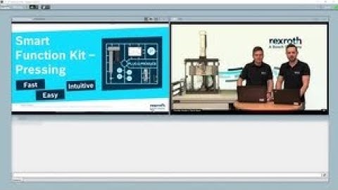 [EN] Bosch Rexroth: Web Seminar - Plug & Produce with the Smart Function Kit